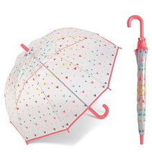 Long Domeshape Kids transparent candy hearts