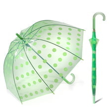 Domeshape big dots green