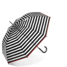 Long AC Clear black&red stripe